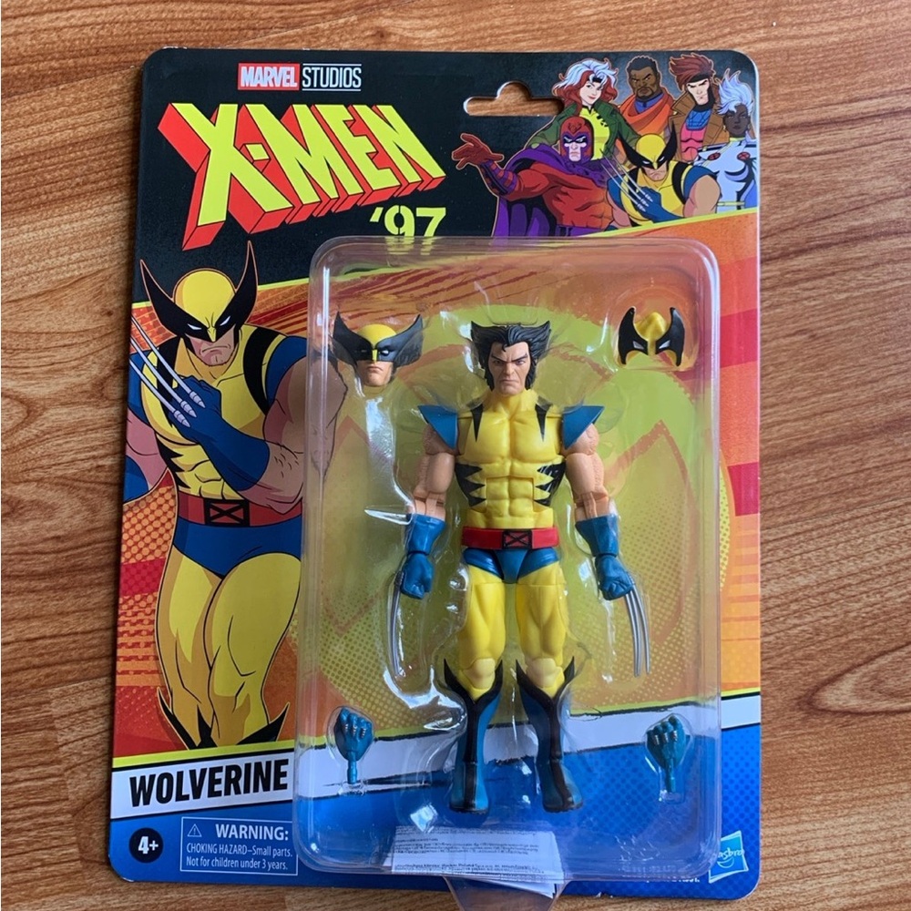 X-Men '97 Wolverine Action Figure - Yellow and Blue